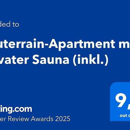 Souterrain-Apartment Mit Privater Sauna Duisburg Exterior foto